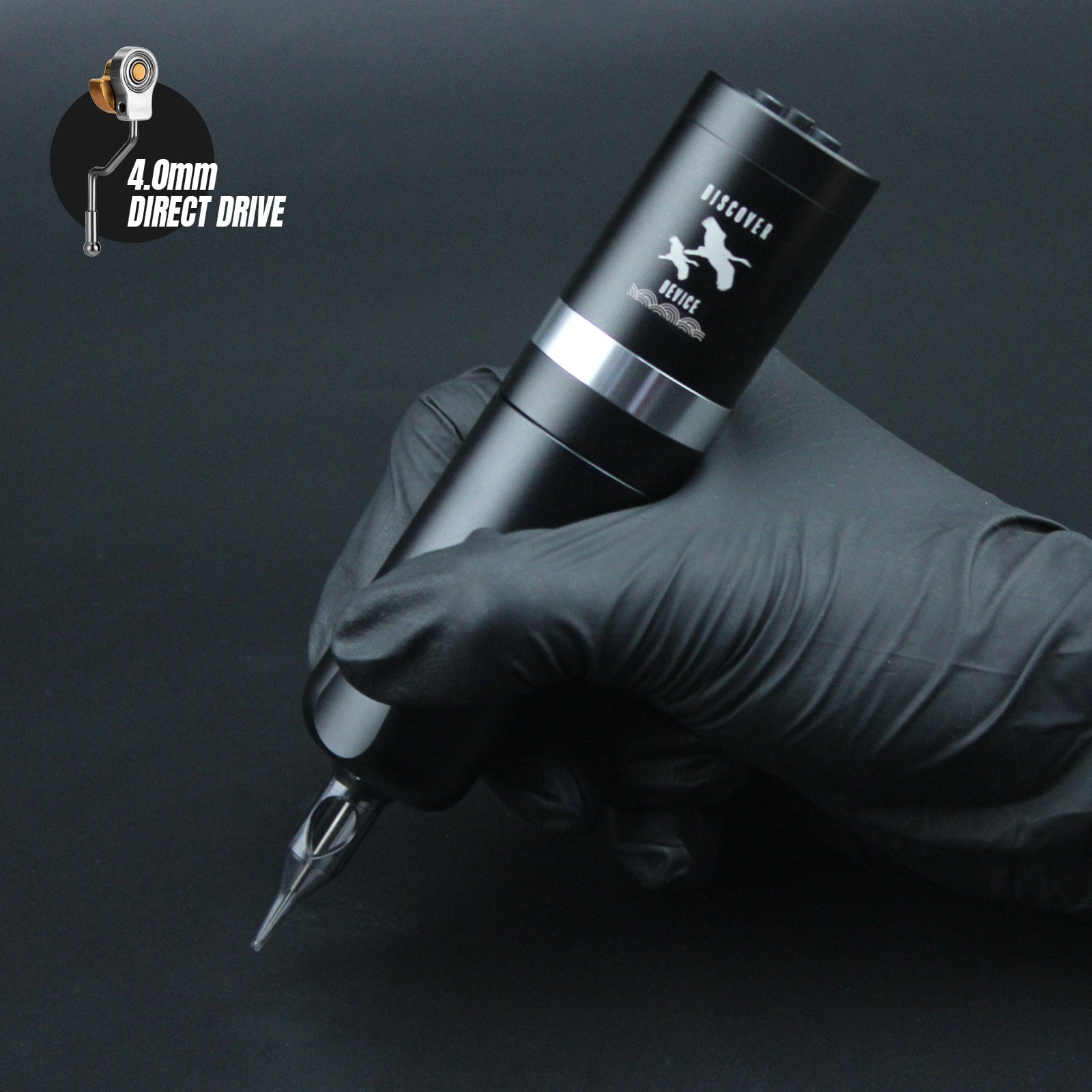 DISCOVER DEVICE New Wireless FM Dotwork Tattoo Machine EM7