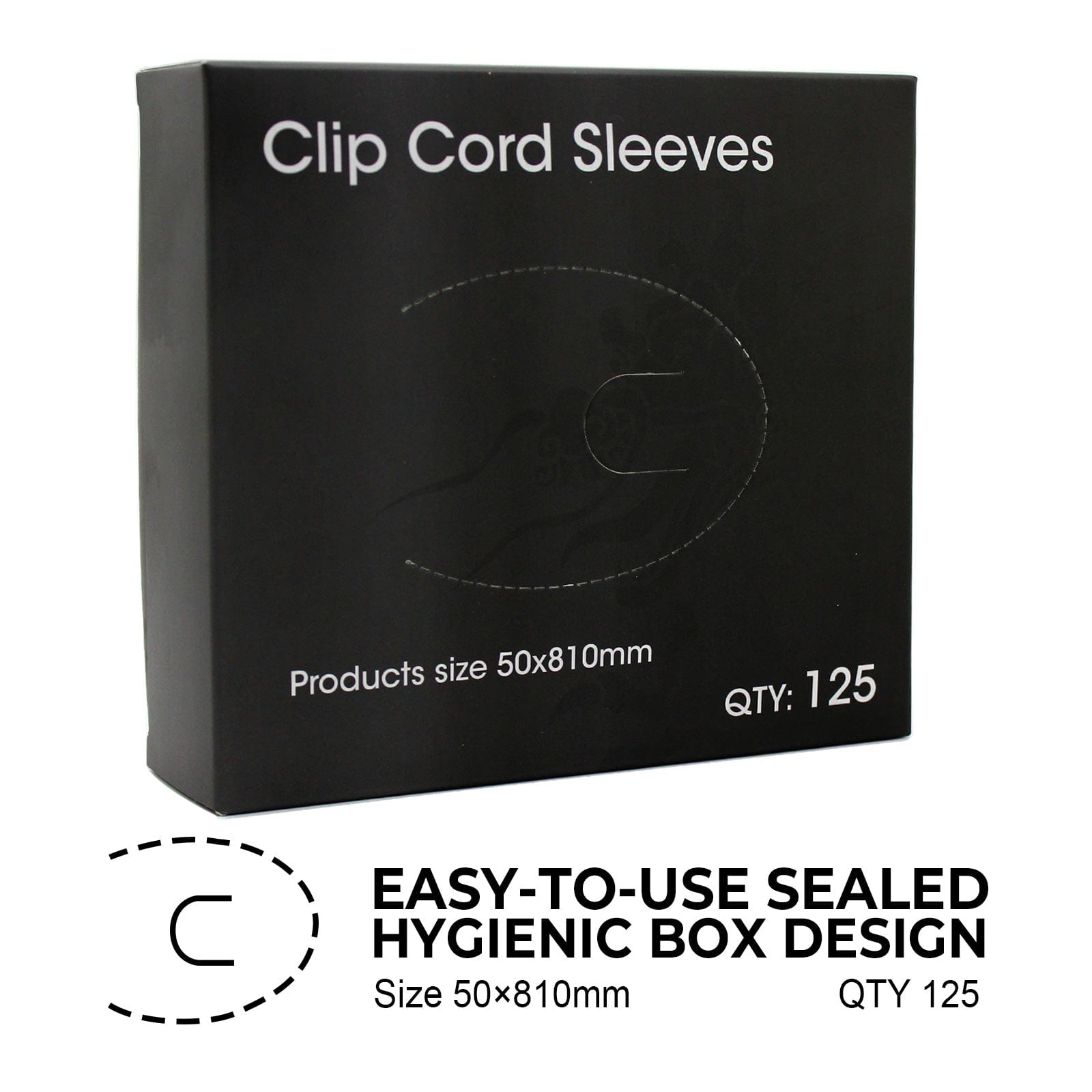 Denergy® Tattoo Clip Cord Covers - 125pcs/Box