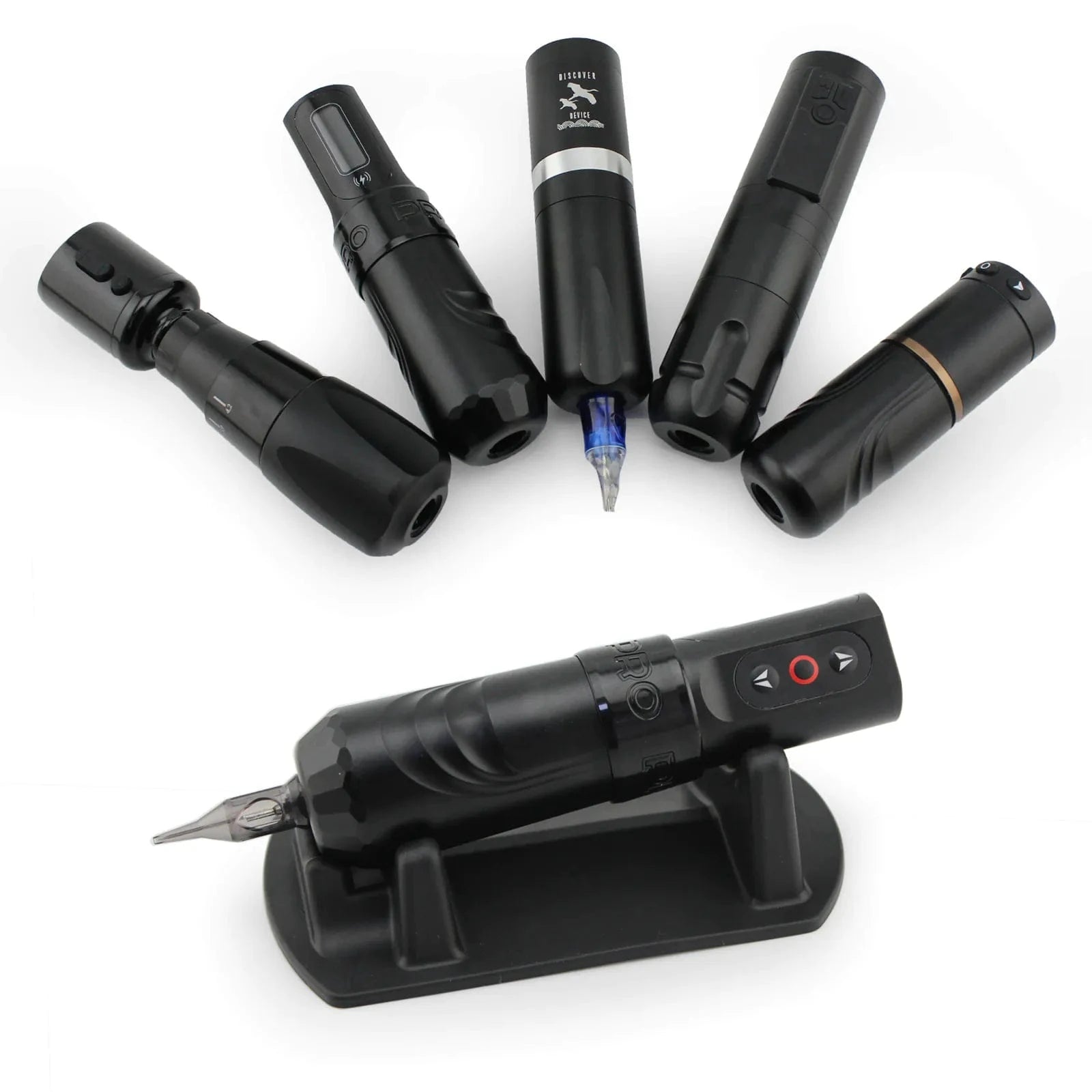 Tattoo Machine Stand 2 Pack–Soft Rubber Tattoo Pen Holder