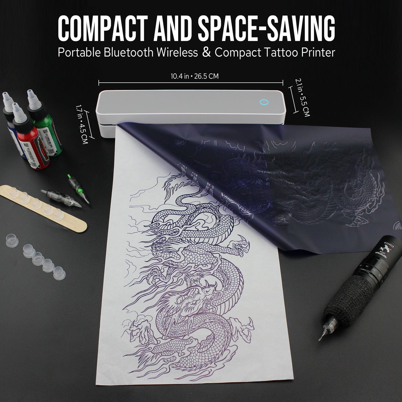 AIRBEAST K200 Wireless Tattoo Stencil Printer
