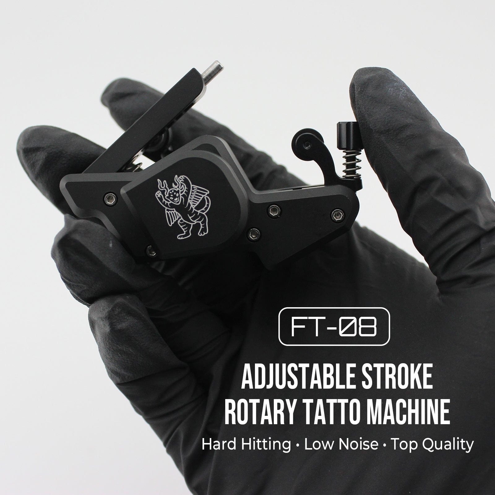 DISCOVER DEVICE® Rotary Tattoo Gun Adjustable Stroke FT-08