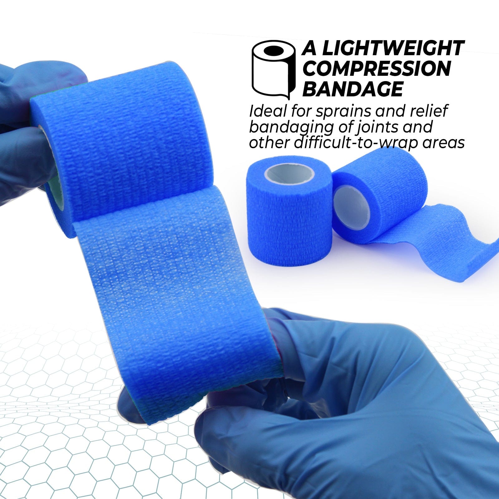 Blue Wide Tattoo Pen Covers 200pcs with Grip Tape 2.4 inch X 7 inch