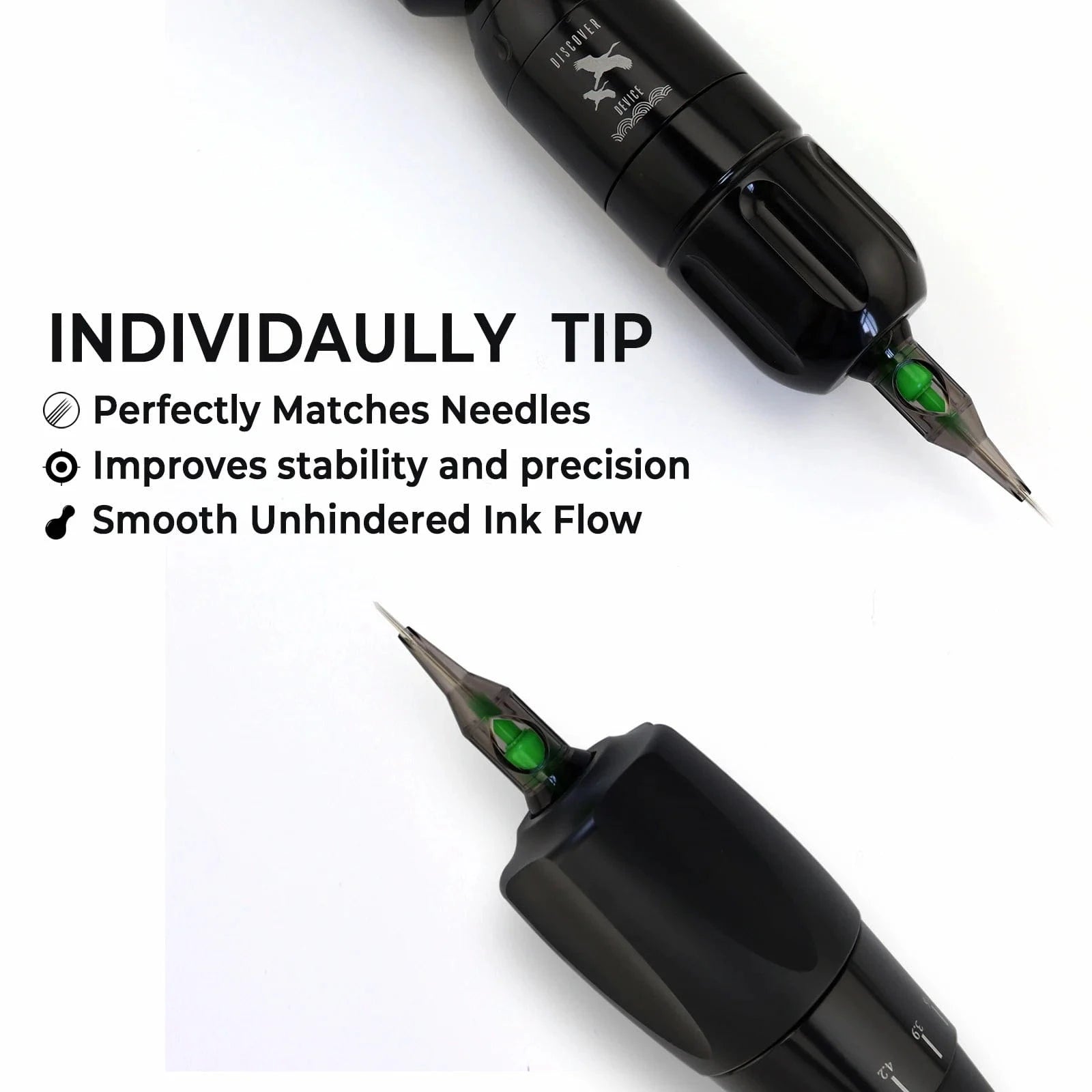 DISCOVER DEVICE® #12 Standard Hollow Round Liner/HRL 20Pcs