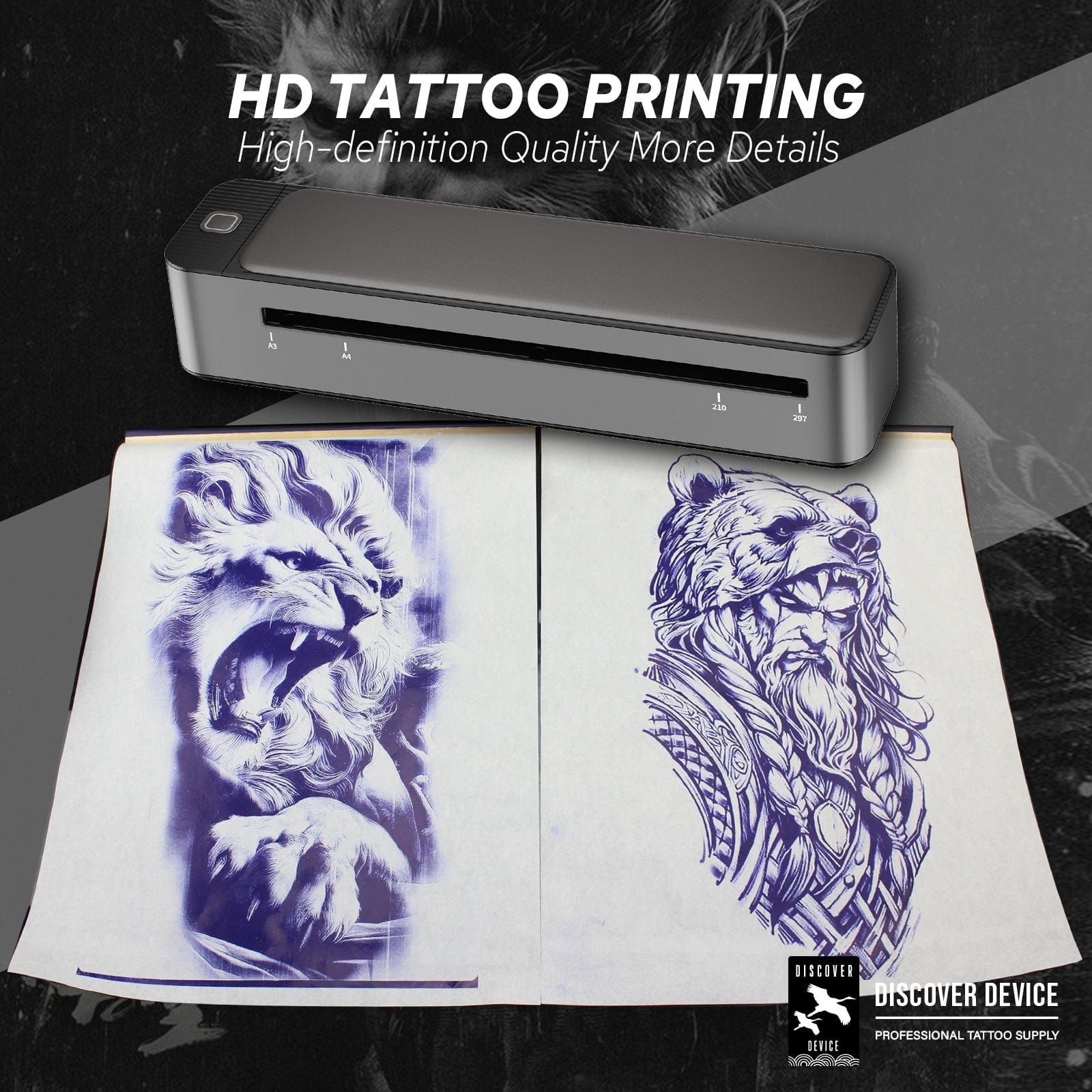 Premium Tattoo Printer Bluetooth Thermal Printer ATM-Q3