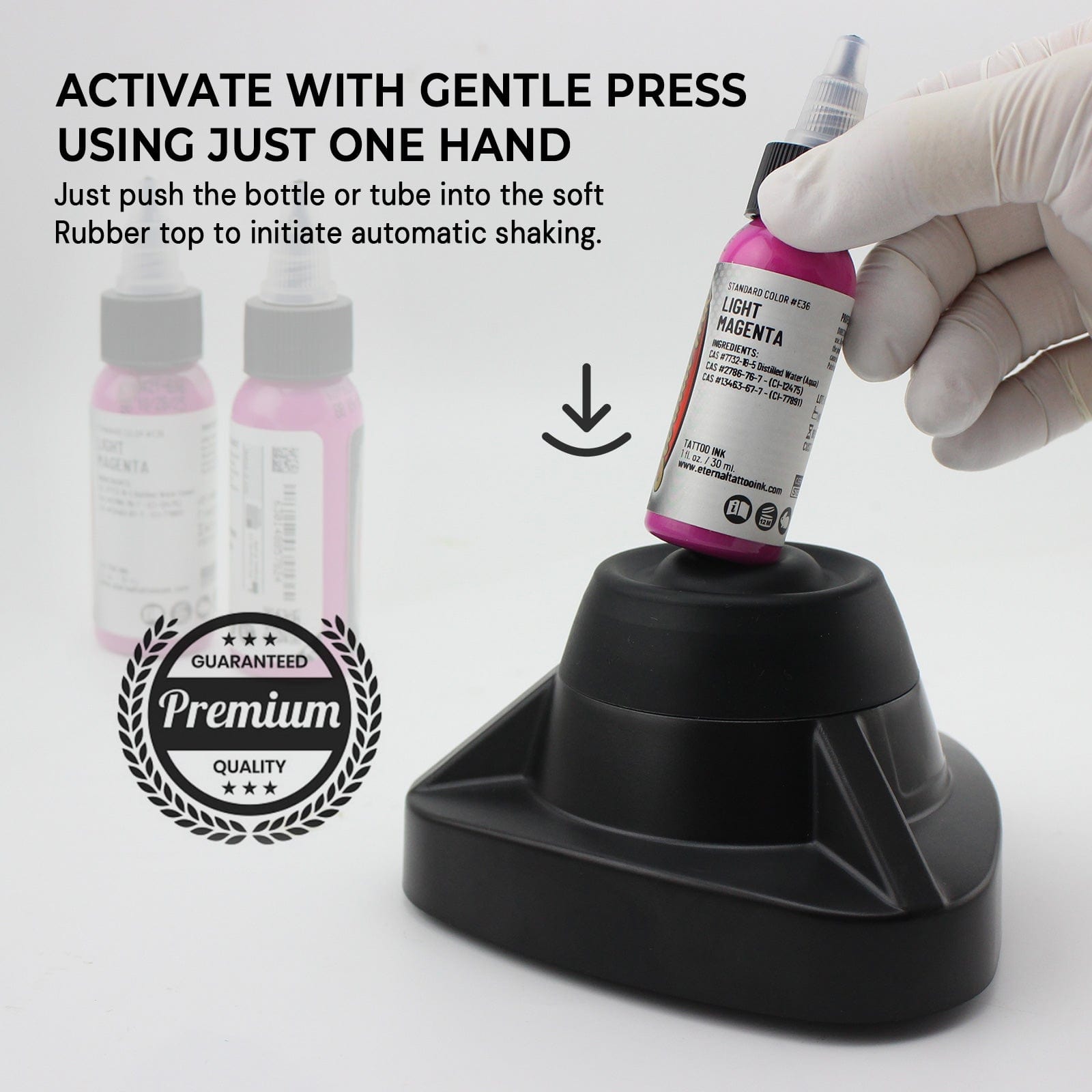 Ink Mini Vortex Mixer 10000RPM Built-in Rechargeable Battery
