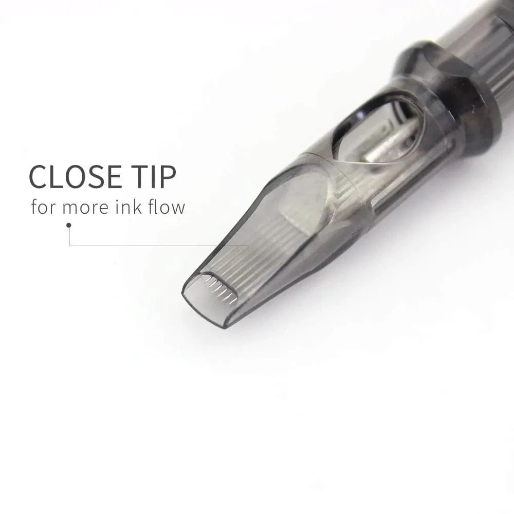 DISCOVER DEVICE® Tattoo Cartridge Needle 0.35mm Curved Mags Closed
