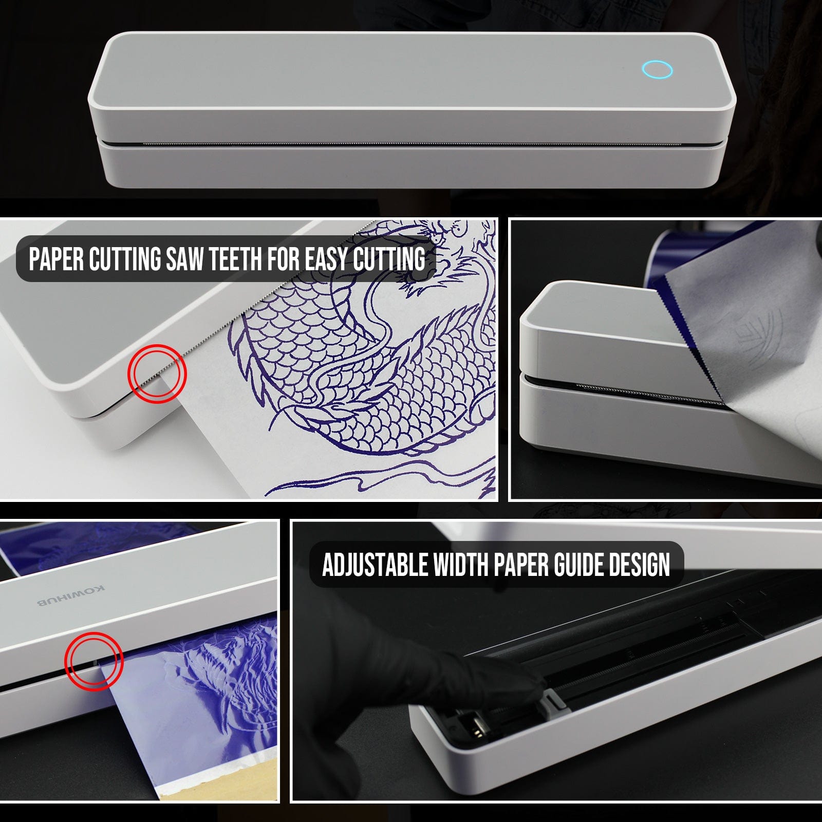 AIRBEAST K200 Wireless Tattoo Stencil Printer