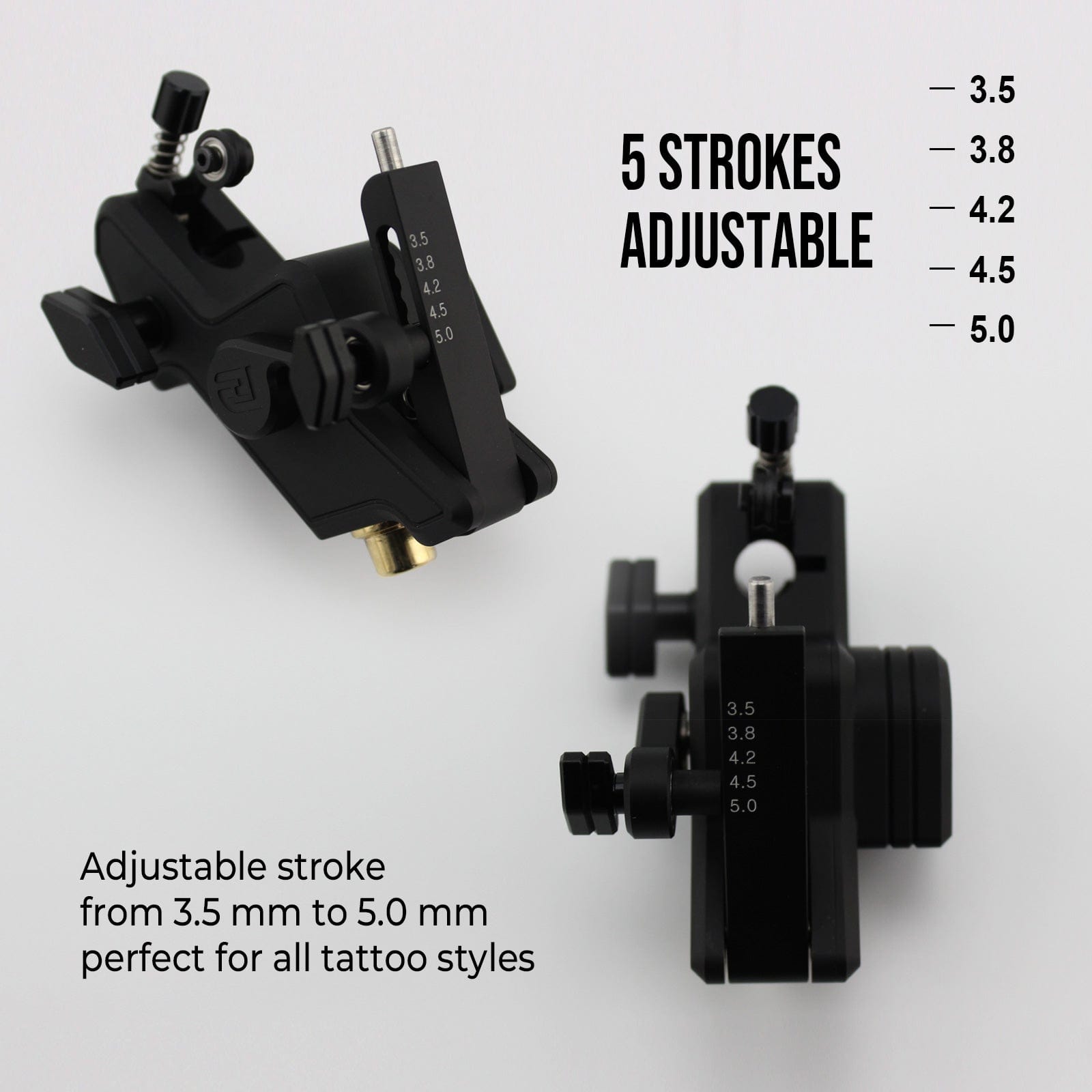 DISCOVER DEVICE® Rotary Tattoo Gun Adjustable Stroke FT-08