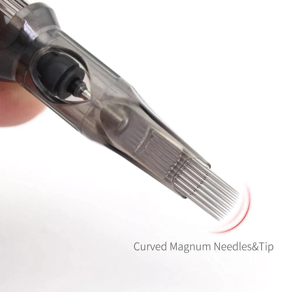 DISCOVER DEVICE® Tattoo Cartridge Needle 0.35mm Curved Mags Closed