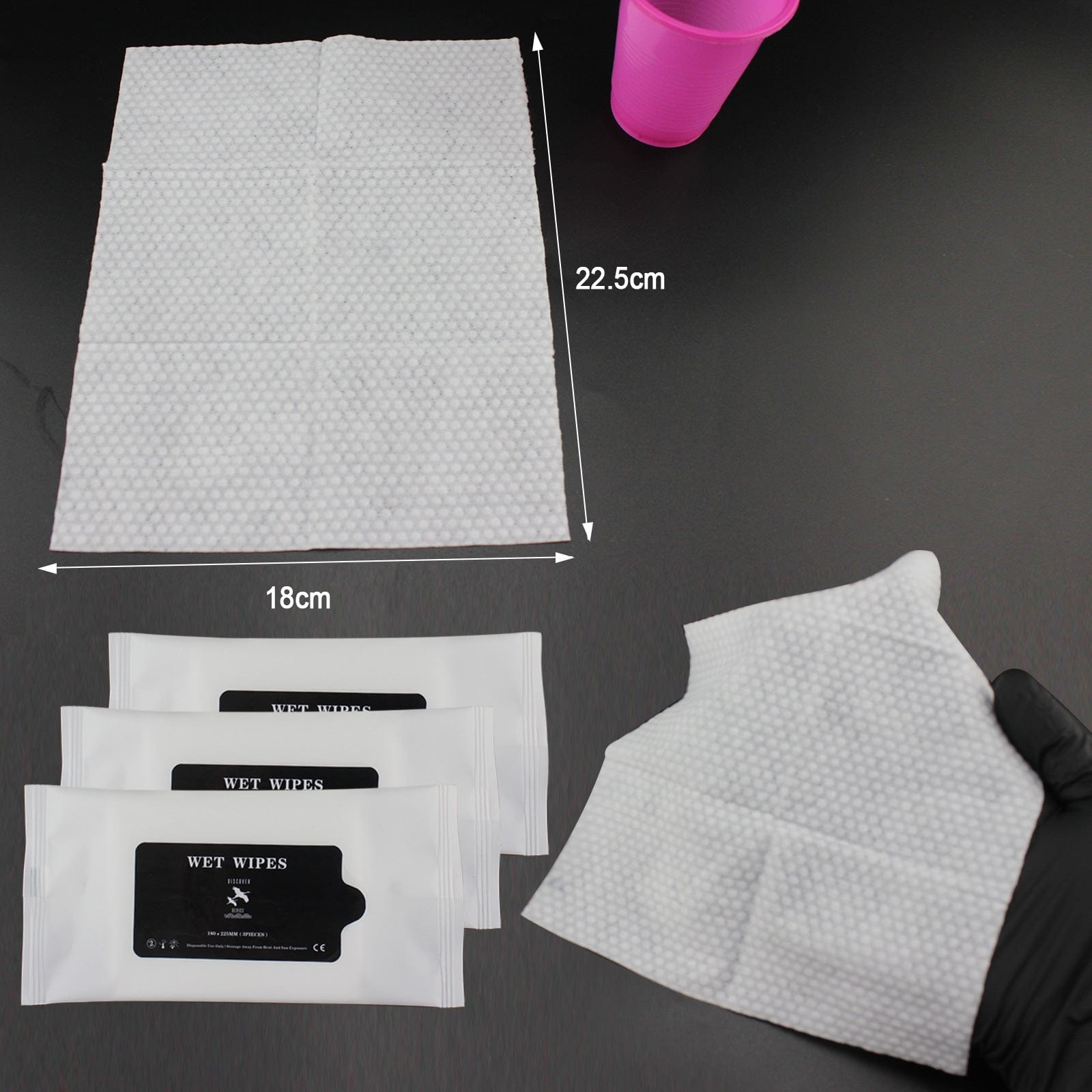 Tattoo Cleansing Wipes for During Tattooing & Tattoo After Care