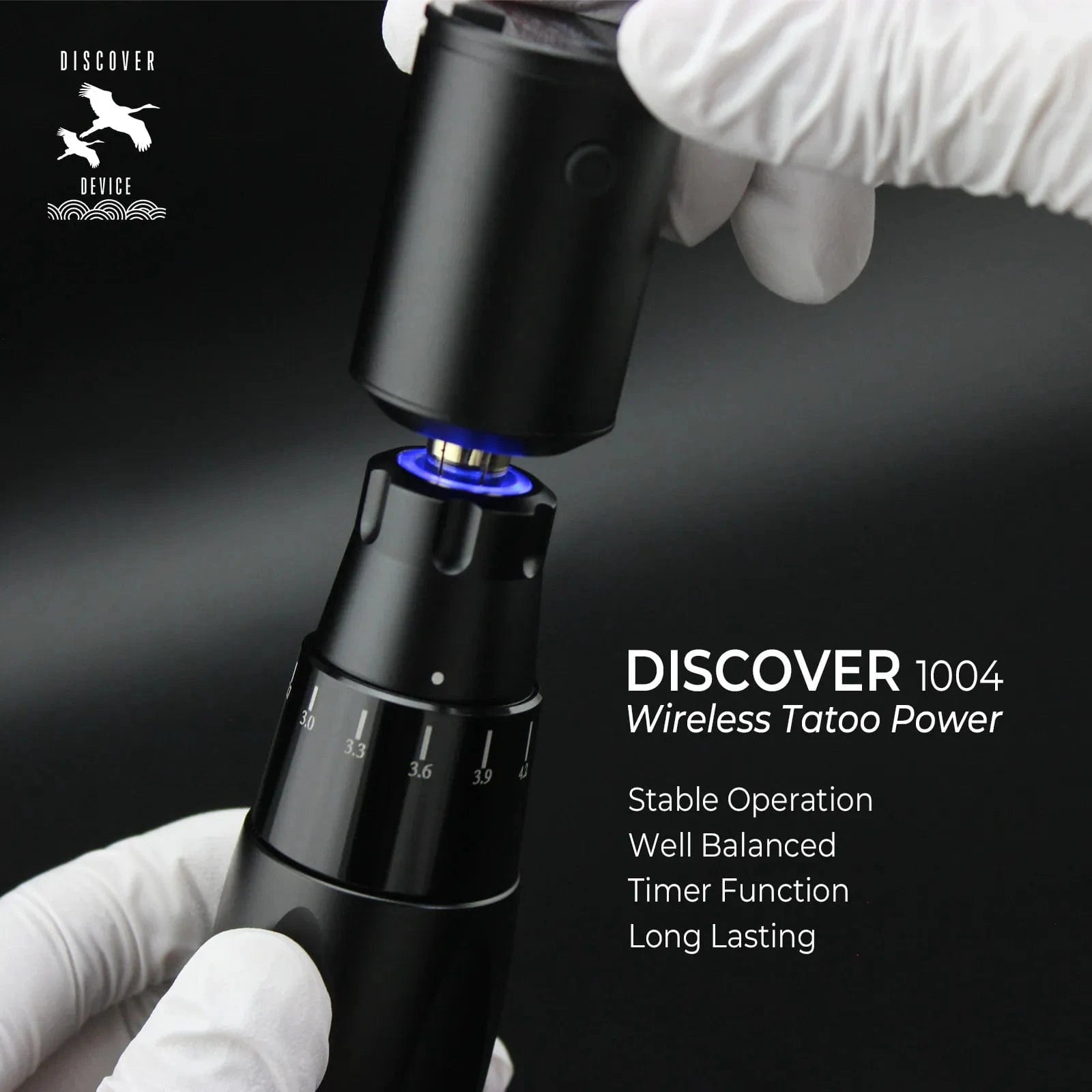 DISCOVER DEVICE 1004 Wireless Tattoo Battery