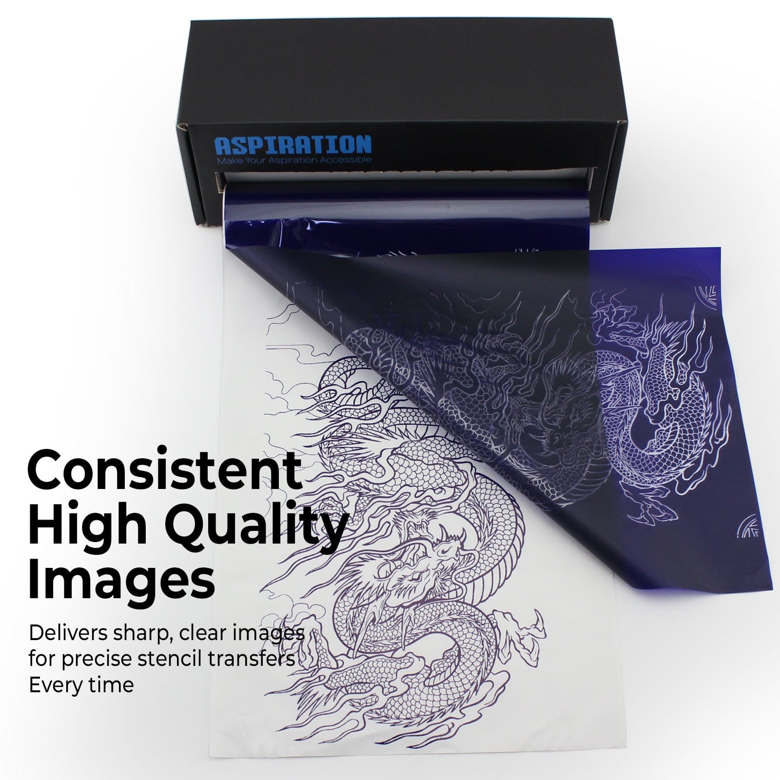ASPIRATION Tattoo Transfer Paper 100 Feet Roll