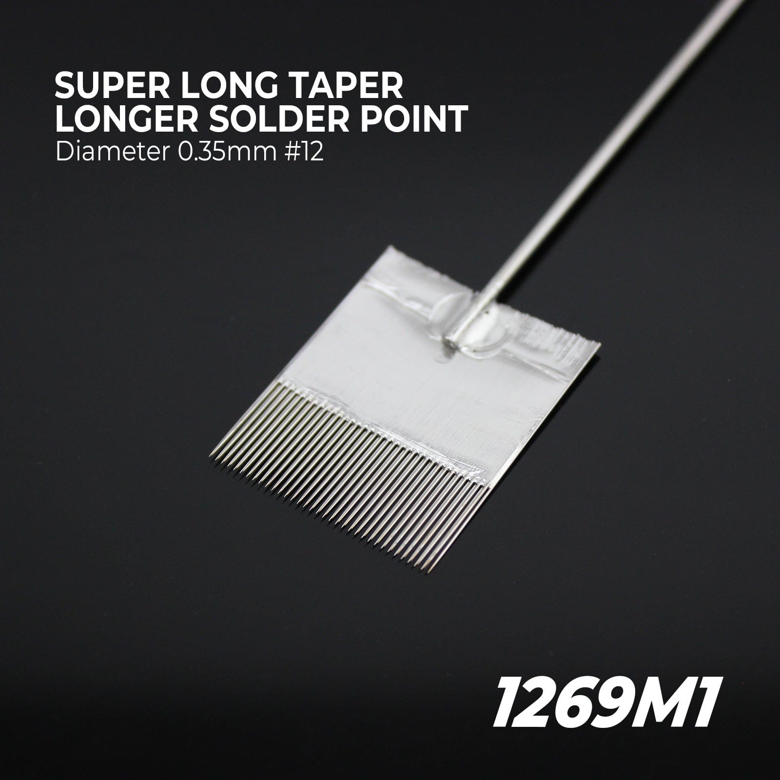Stainless Steel 123/69 Magnum Tattoo Grip