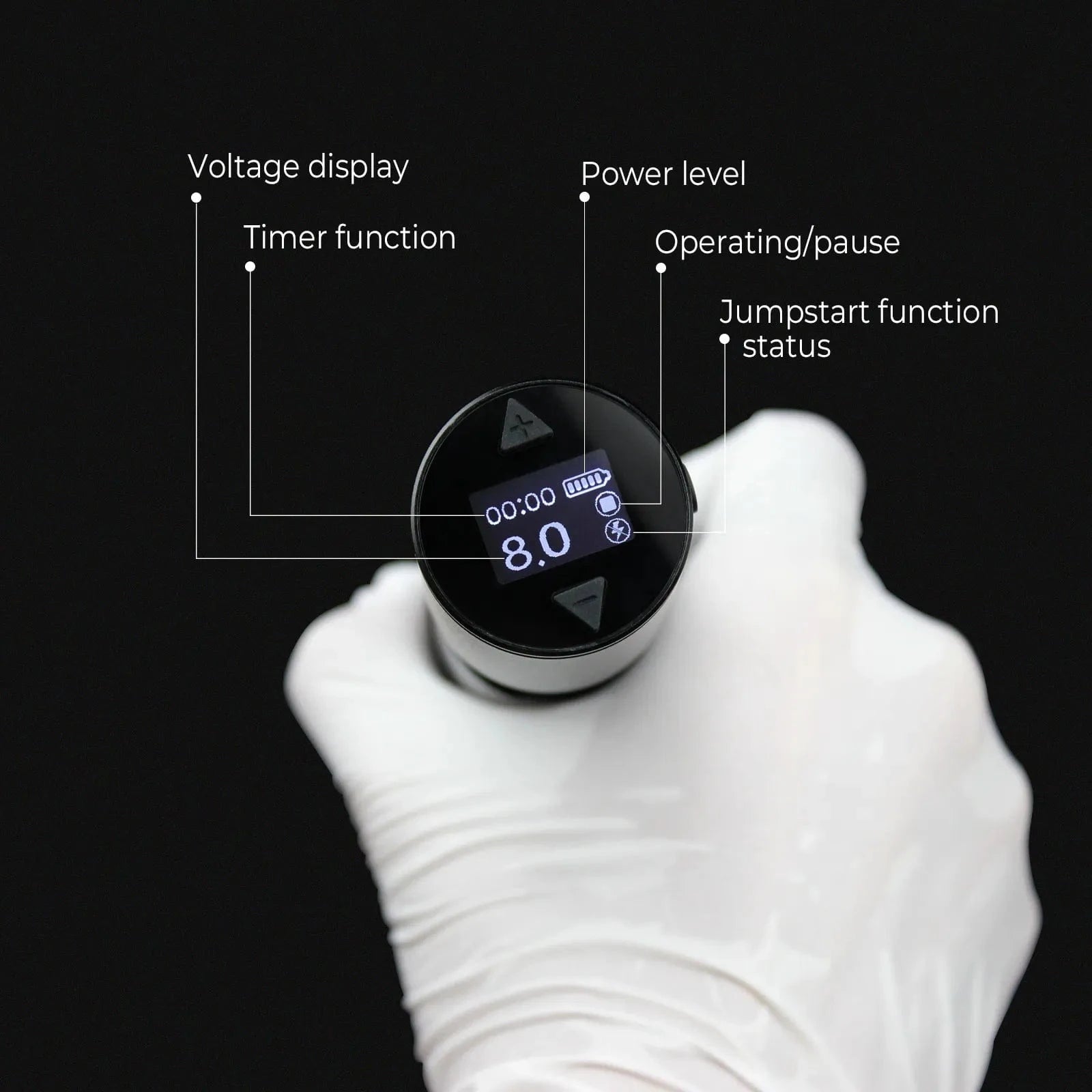 DISCOVER DEVICE 1004 Wireless Tattoo Battery