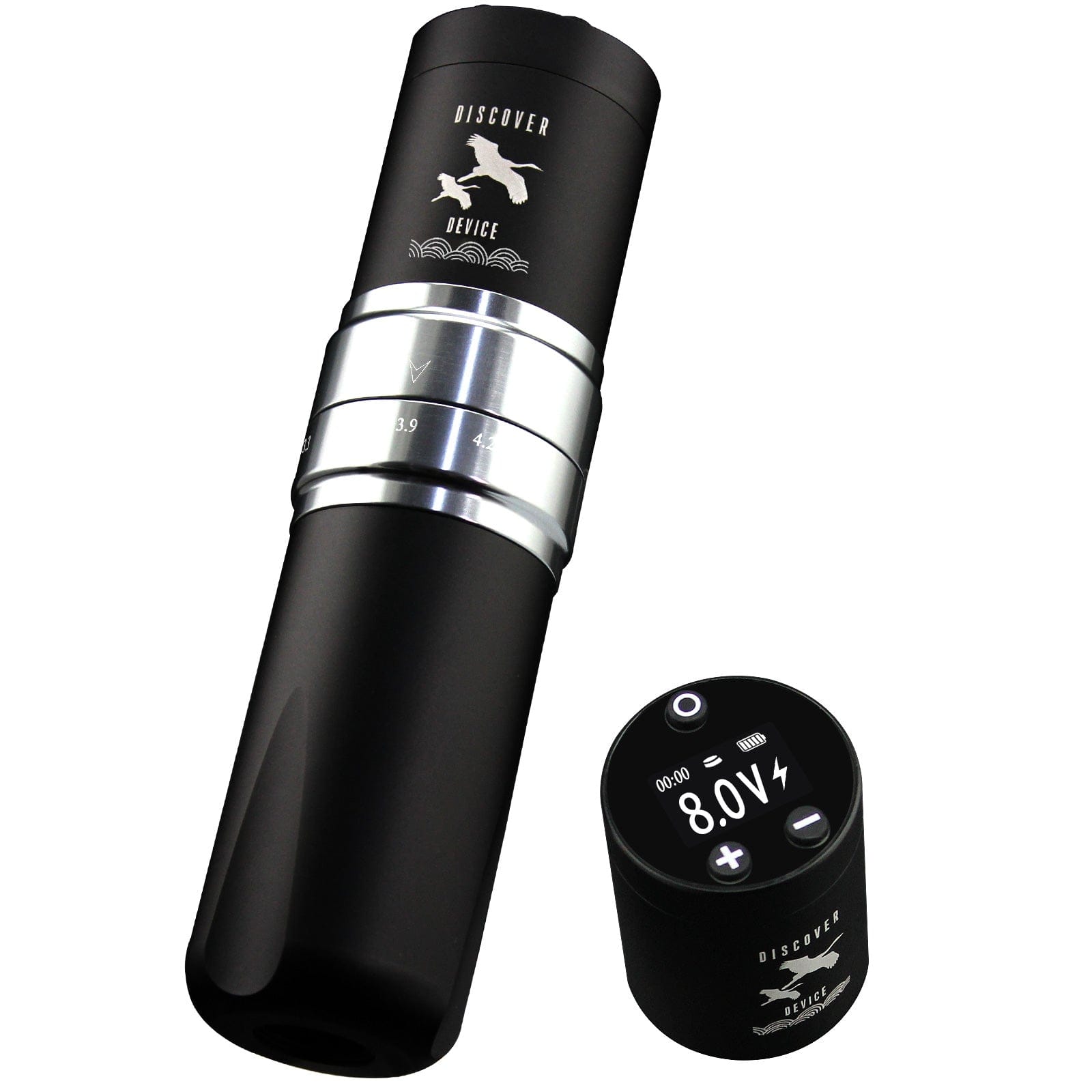 DISCOVER DEVICE Adjustable Stroke 2.4~4.2mm Wireless Tattoo Pen DF7