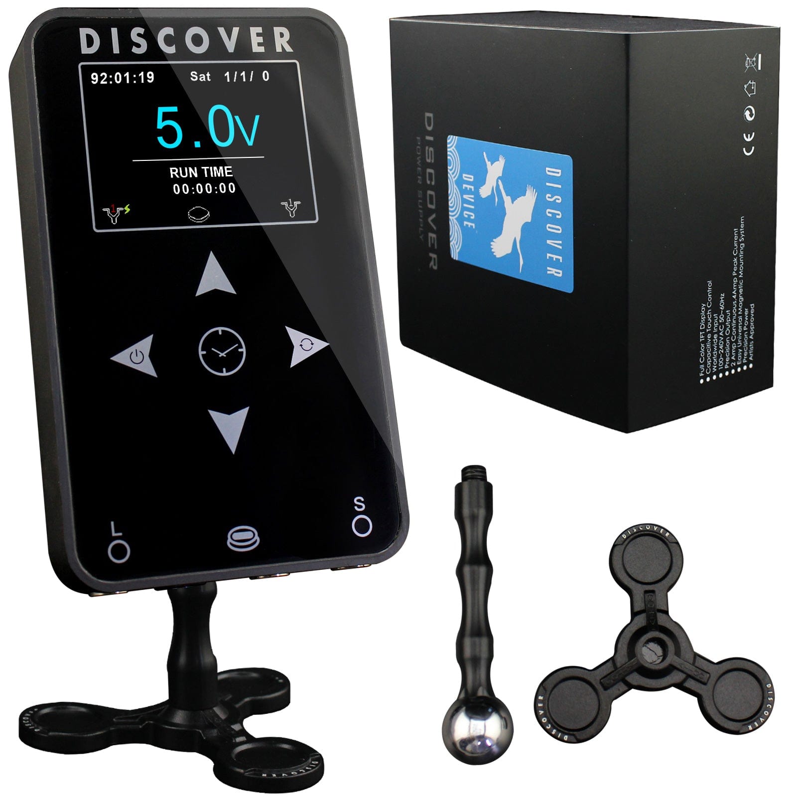 DISCOVER DEVICE® TFT Touch Tattoo Power Supply 1188