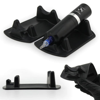 Tattoo Machine Stand 2 Pack–Soft Rubber Tattoo Pen Holder