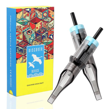 DISCOVER DEVICE® Tattoo Cartridge Needles Curved Magnum 0.30/0.35mm 10/20Pcs