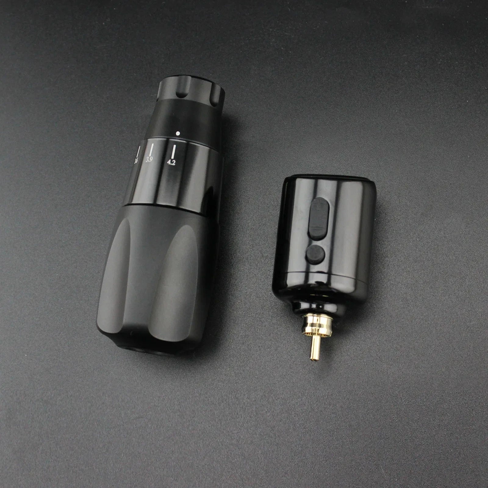 DISCOVER DF2.4-4.2mm Adjustable Stroke Wireless Tattoo Pen Machine Black