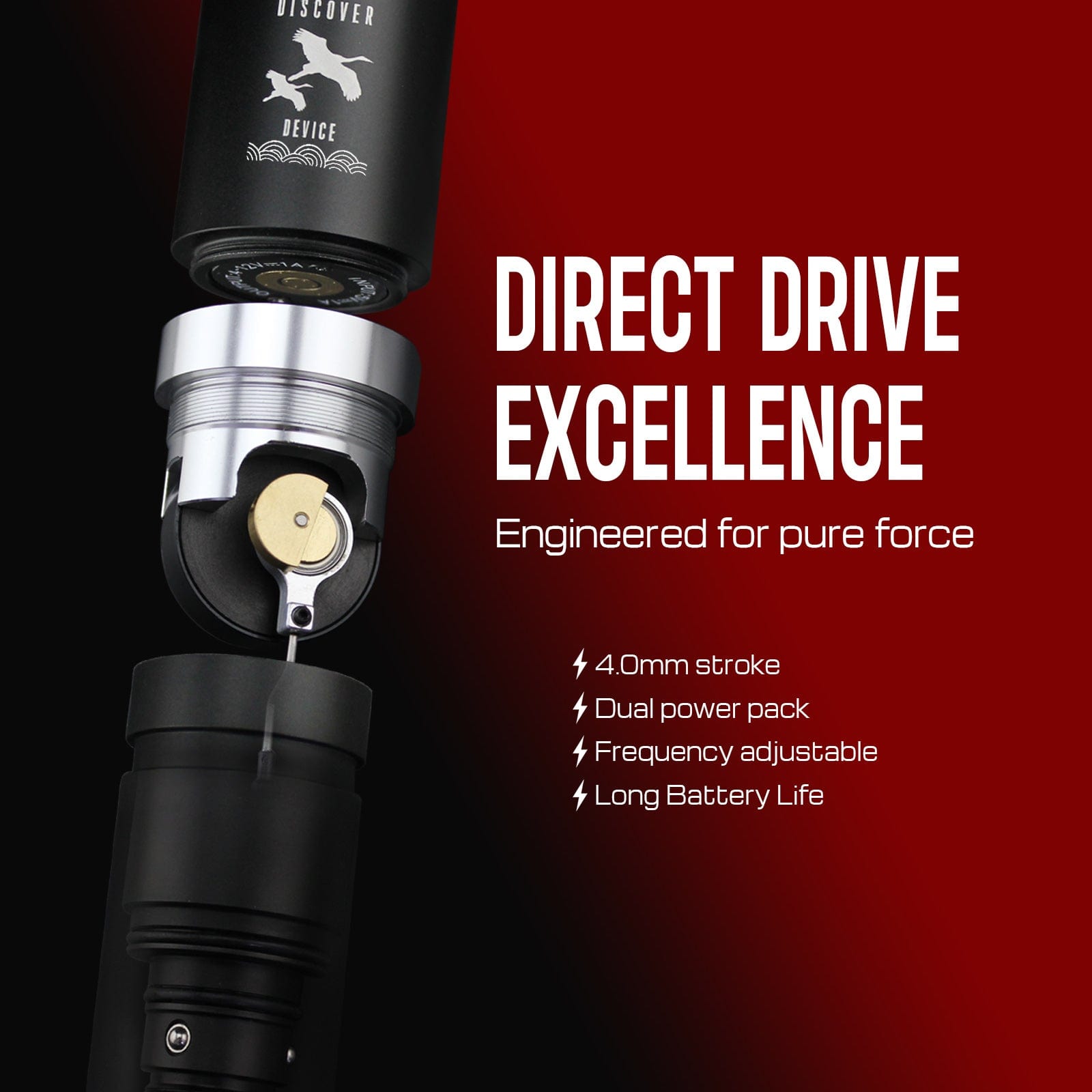 DISCOVER DEVICE New Wireless FM Dotwork Tattoo Machine EM7