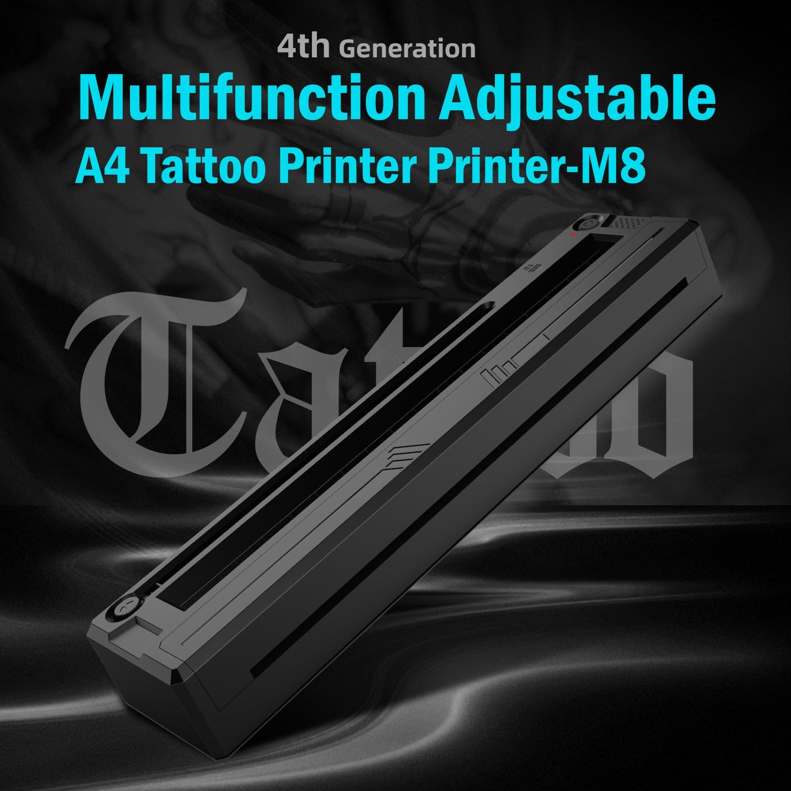 Tattoo Stencil Printer Wireless Bluetooth Thermal Printer M8