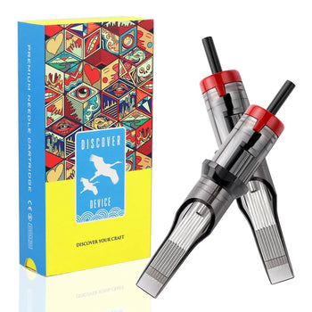 DISCOVER DEVICE® Tattoo Cartridge Needles Mag Shaders 0.35mm 20Pcs