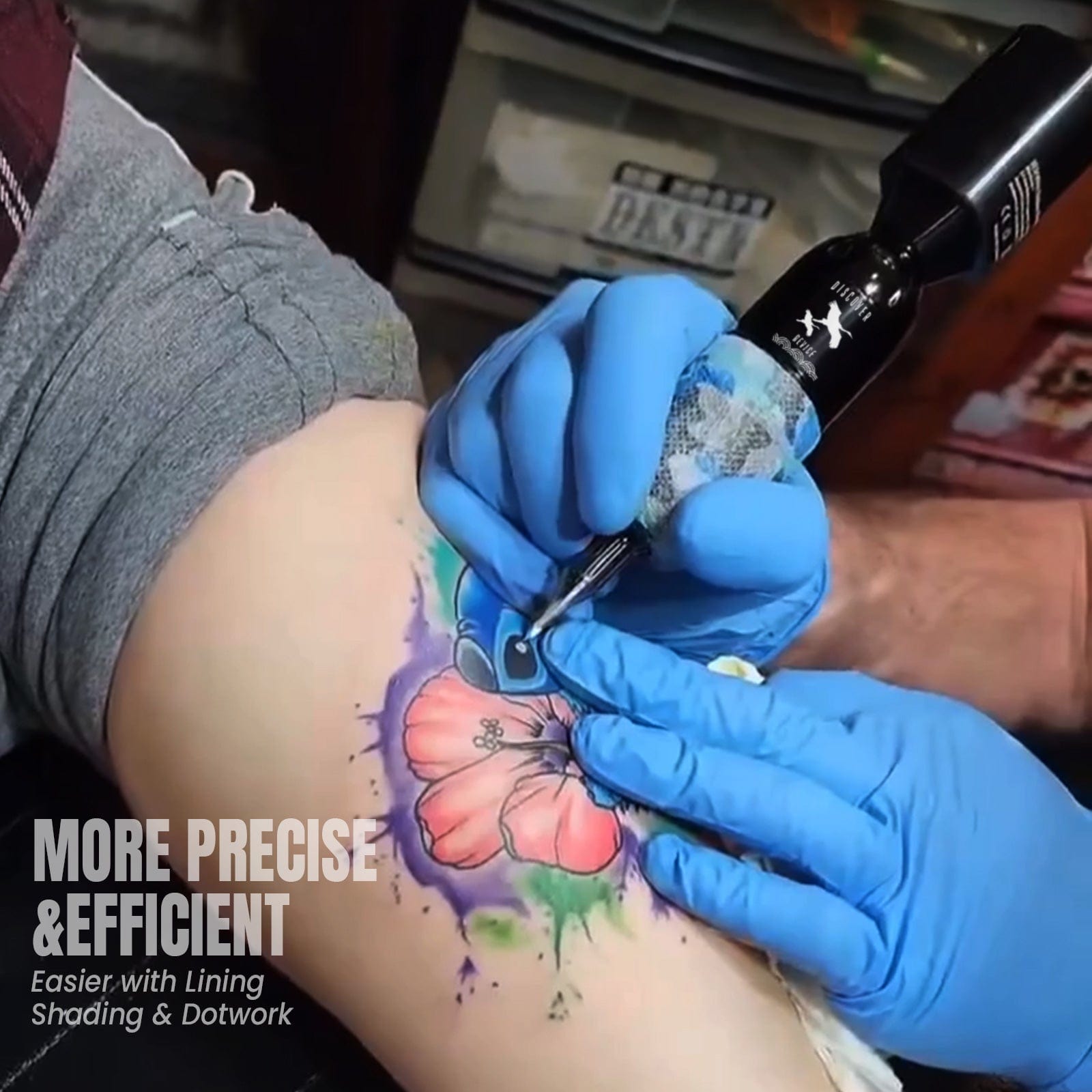 DISCOVER DEVICE® 4.5mm Stroke NM3 Professional Tattoo Kit