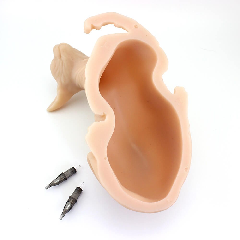 DISCOVER DEVICE® Real Life Size Silicone Sphynx Cat Tattooable【Discount Code:W4130BYSADNX】