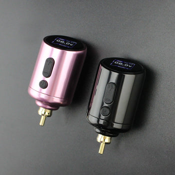 Tattoo Battery Pack RCA, High-Purity Cobalt Polymer Tattoo Power Supply