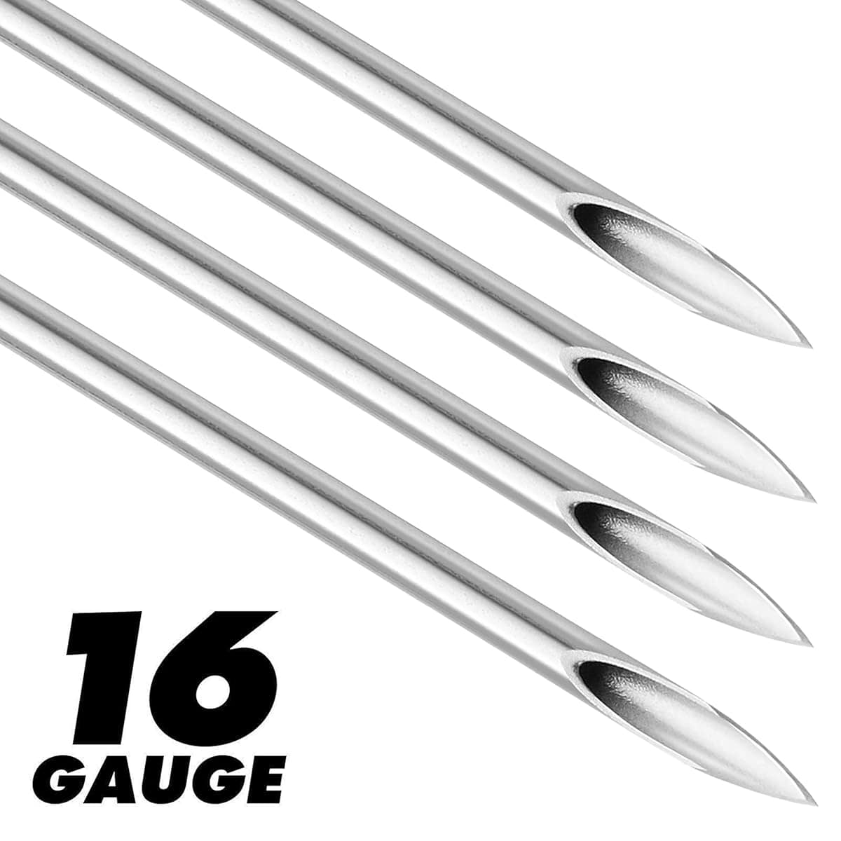 DISCOVER DEVICE Body Piercing Needle 100pcs Assorted