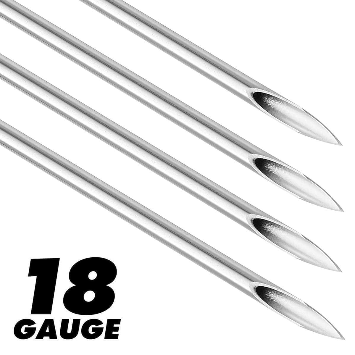 DISCOVER DEVICE Body Piercing Needle 100pcs Assorted