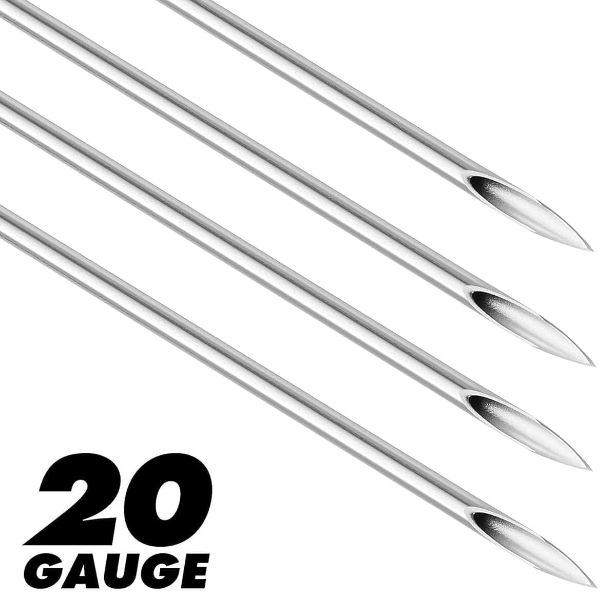 DISCOVER DEVICE Body Piercing Needle 100pcs Assorted