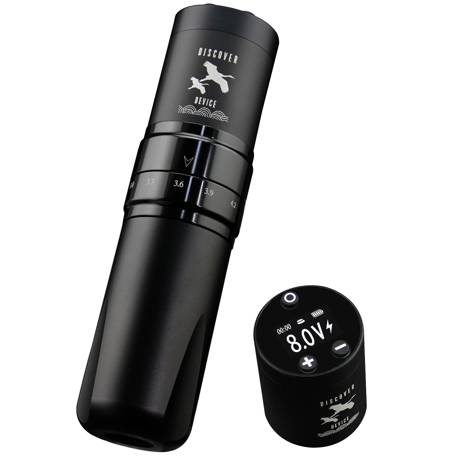 DISCOVER DEVICE Adjustable Stroke 2.4~4.2mm Wireless Tattoo Pen DF7