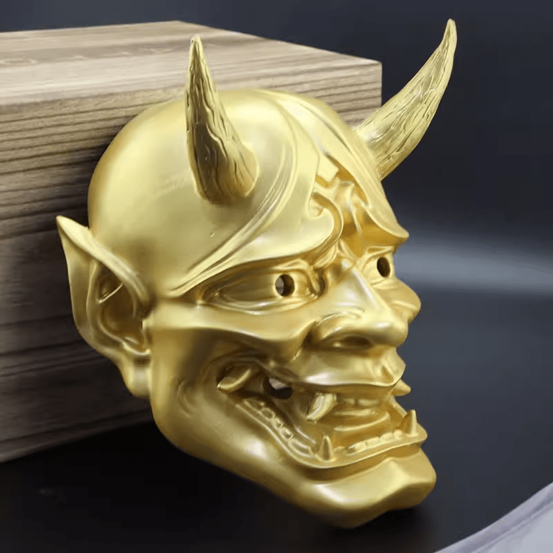 Japanese Hannya Mask for Tattoo Shop Wall Sculptures