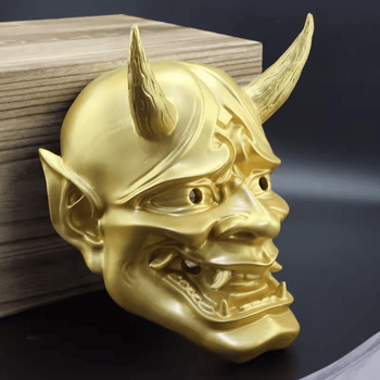 Japanese Hannya Mask for Tattoo Shop Wall Sculptures