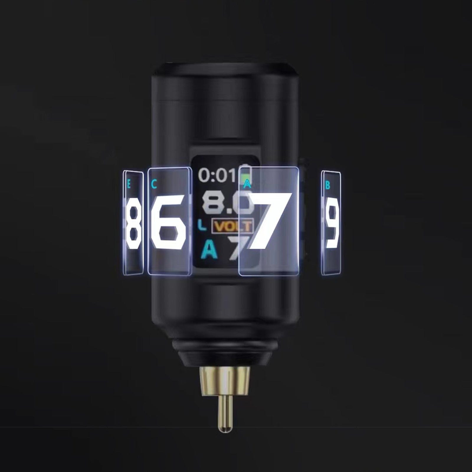 DISCOVERDEVICE Color Screen Tattoo Battery