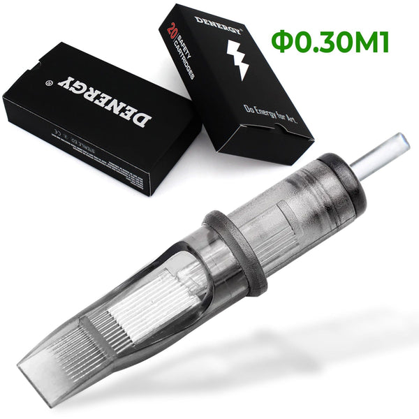 Denergy® 0.30mm Membrane Bugpin Magnum Tattoo Needle Cartridges - Discover  Device