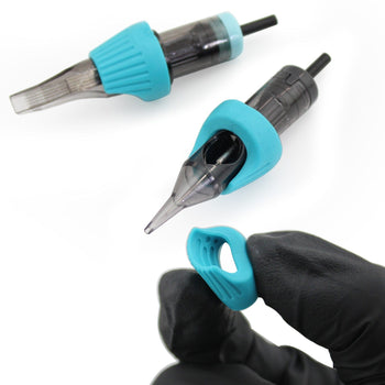 DISCOVER DEVICE® Cartridge Needles Cushion Cartridge Finger Ledge 100 Pcs/Bottle × 2（200 Pcs）