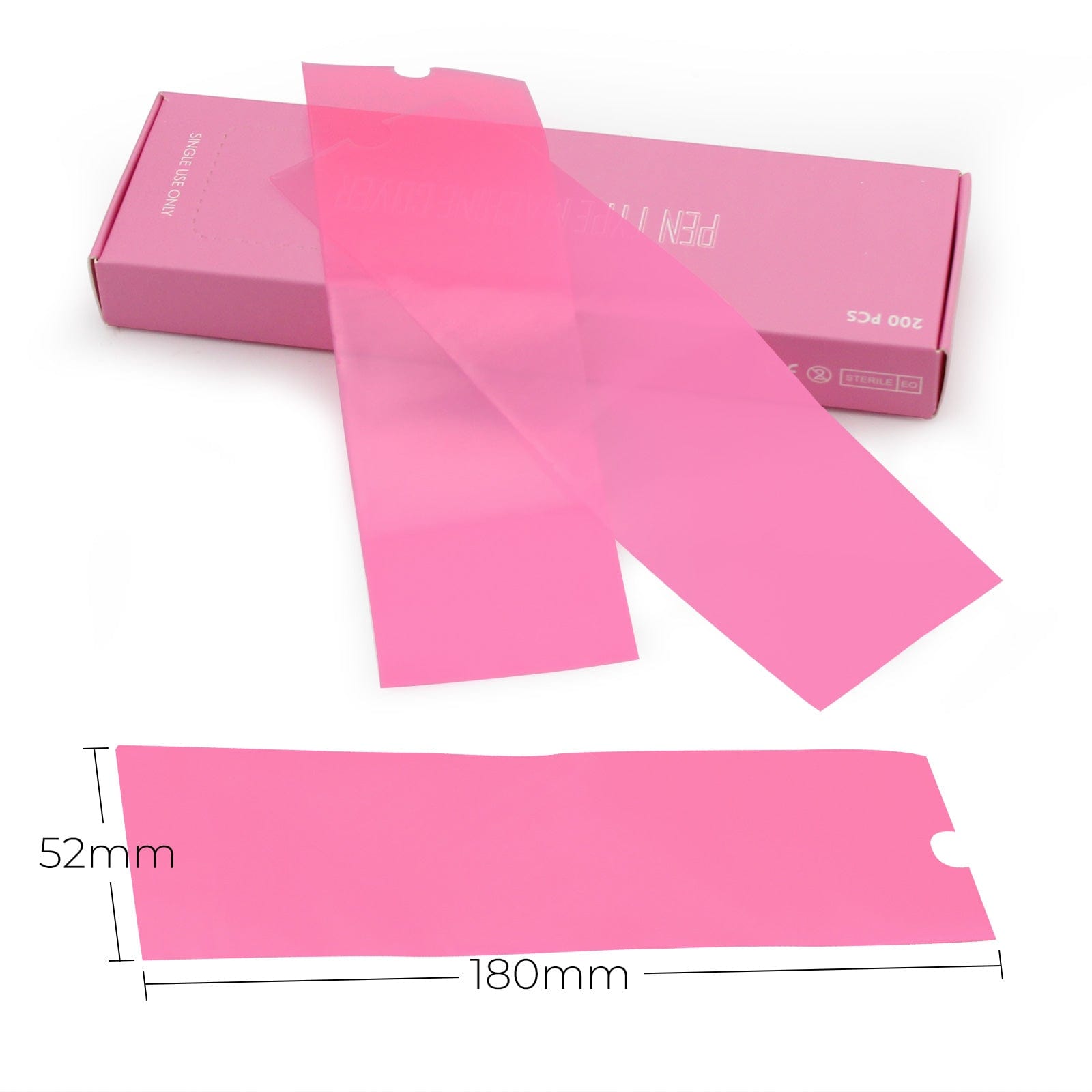 Denergy® Tattoo Pen Covers 200pcs/Box 2.4'' X 7'' 2'' X 6.9''