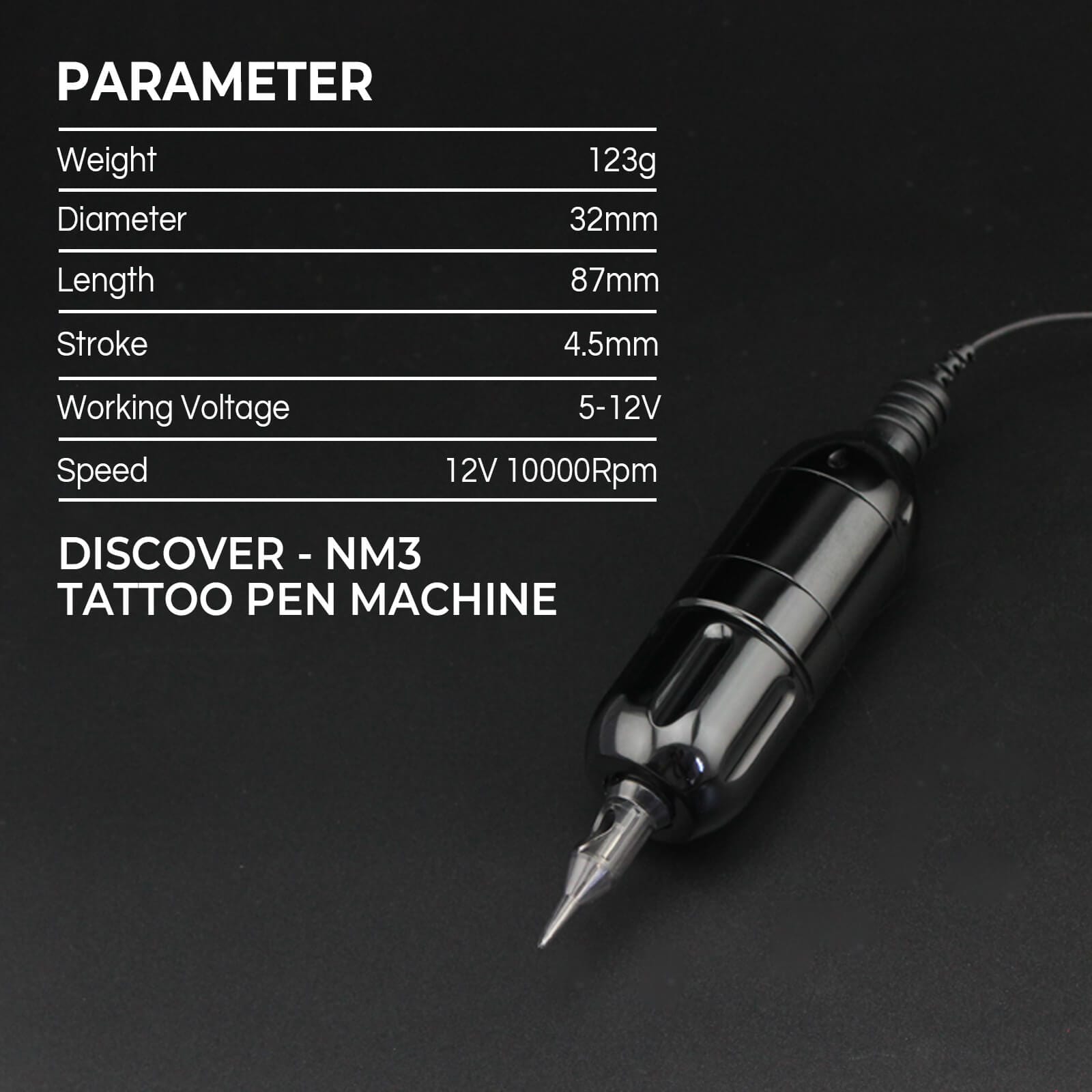 DISCOVER DEVICE® 4.5mm Stroke NM3 Machine Kit