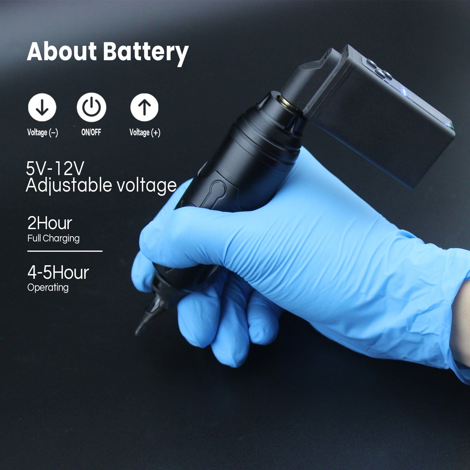 Denergy® Swordsman Tattoo Machine Kit