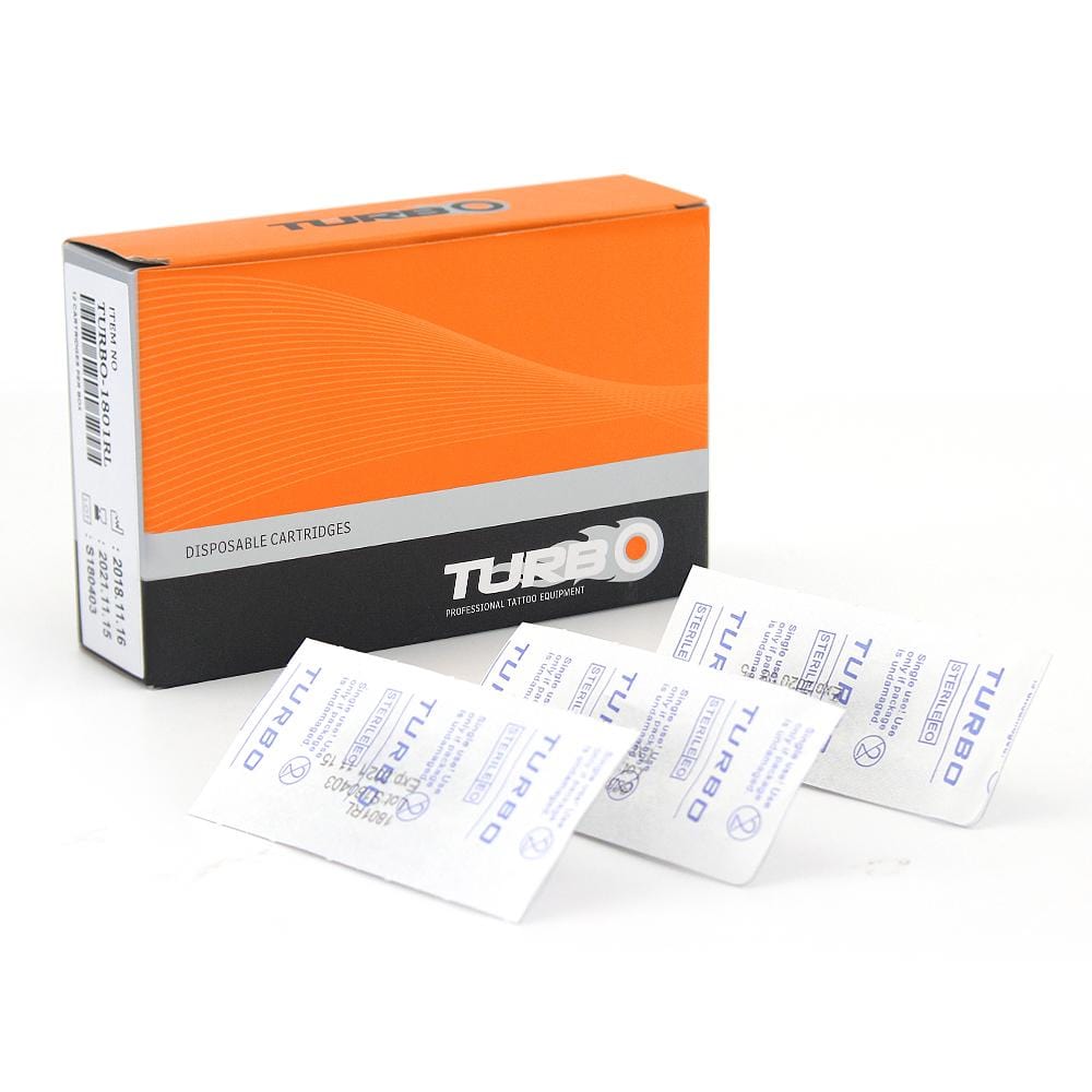 Turbo Tattoo Needle Cartridge 0803RL 0.25mm Round Liners DISCOVER DEVICE®