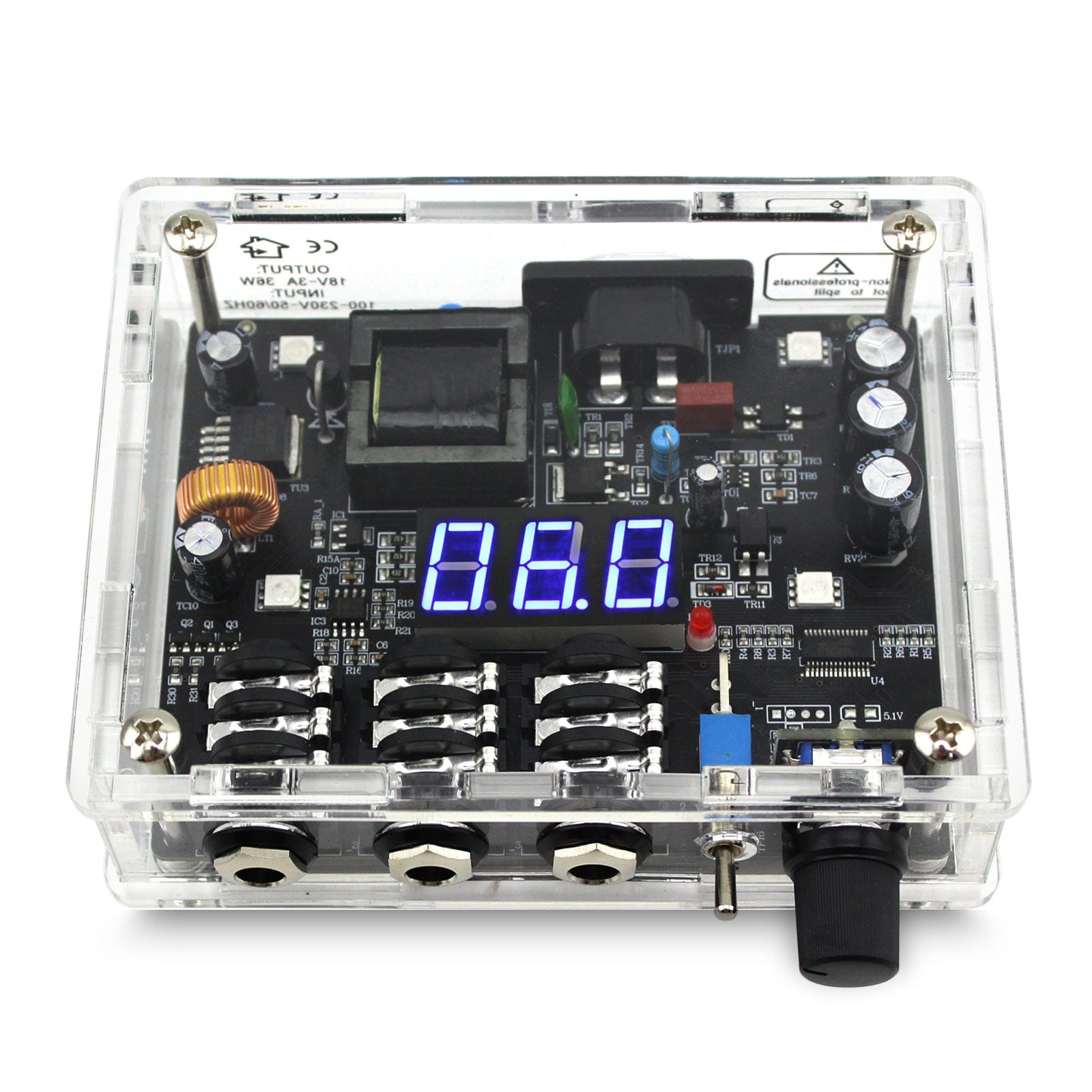 DISCOVER DEVICE® Transparent Tattoo Power Supply 1180