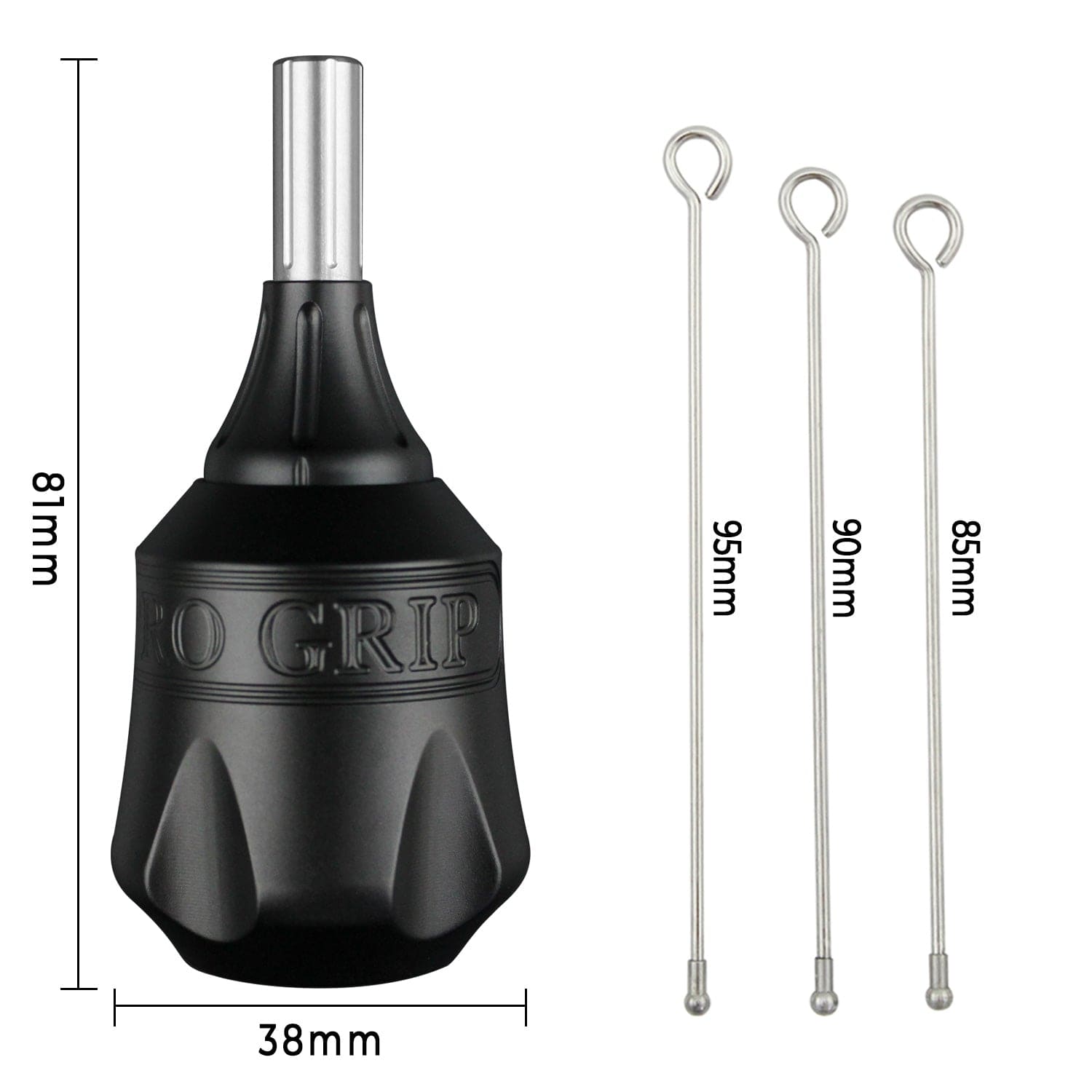 Denergy®Tattoo Grips Cartridge-38mm Pro Grip for Tattoo Needle Cartridge