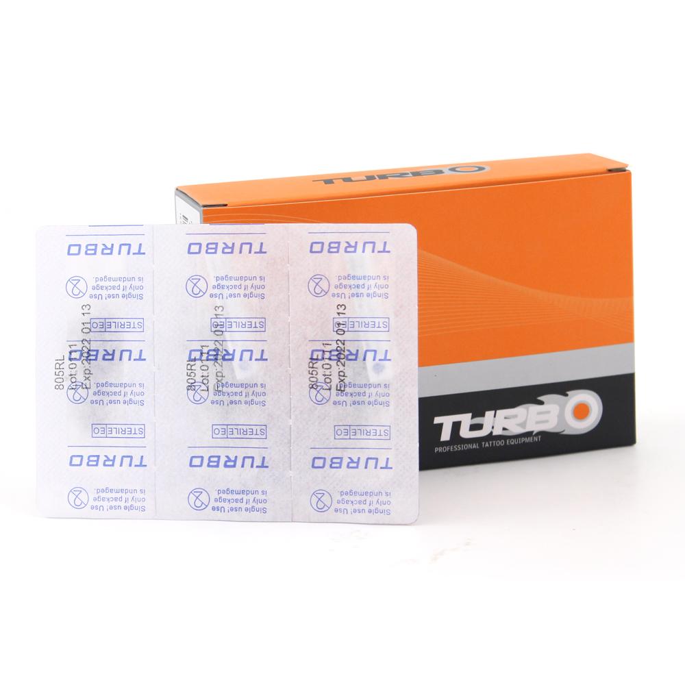 Turbo Tattoo Needle Cartridge 0803RL 0.25mm Round Liners DISCOVER DEVICE®