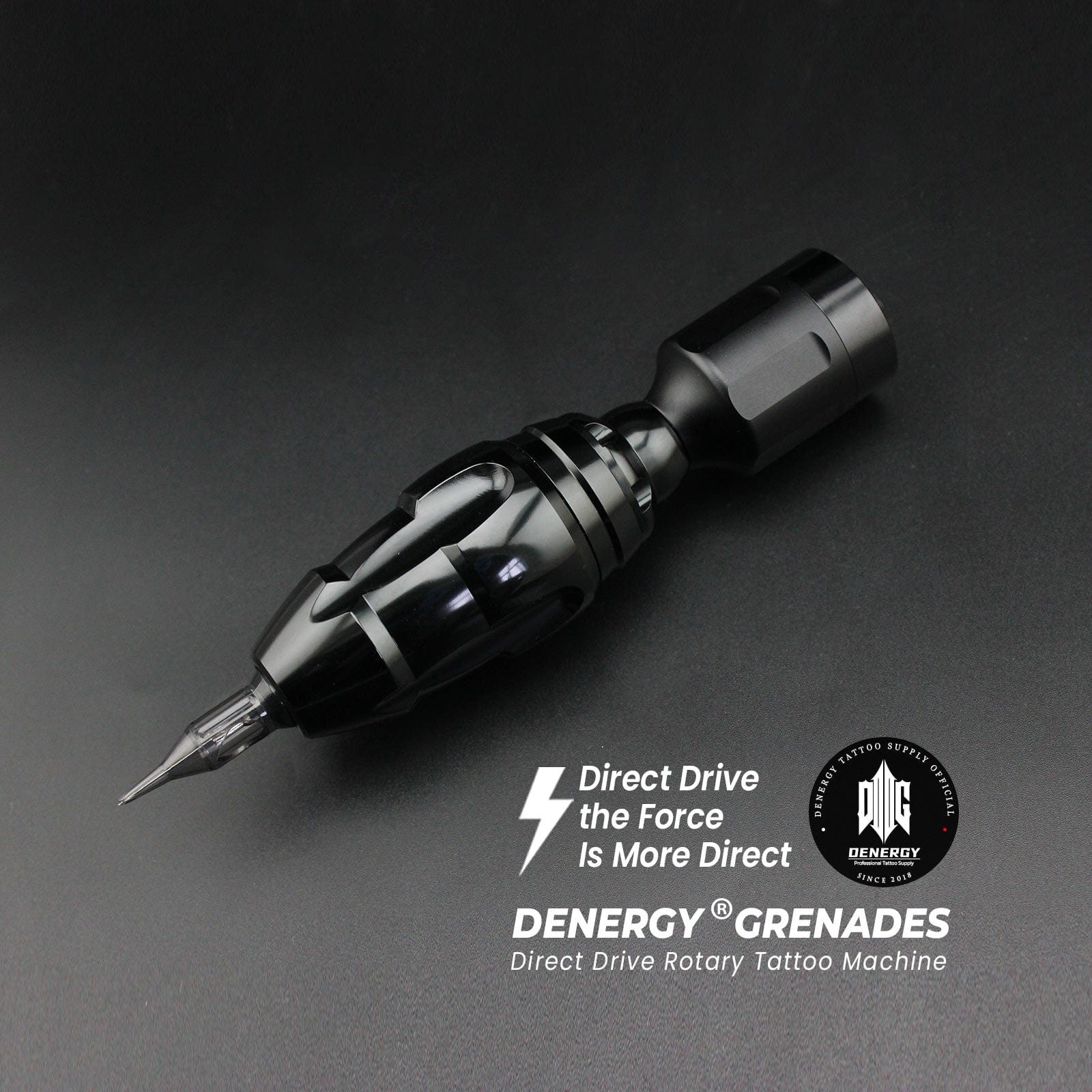 1945 Tattoo Machine Kit 4.0mm Stroke Cartridge Tattoo Pen with Ink