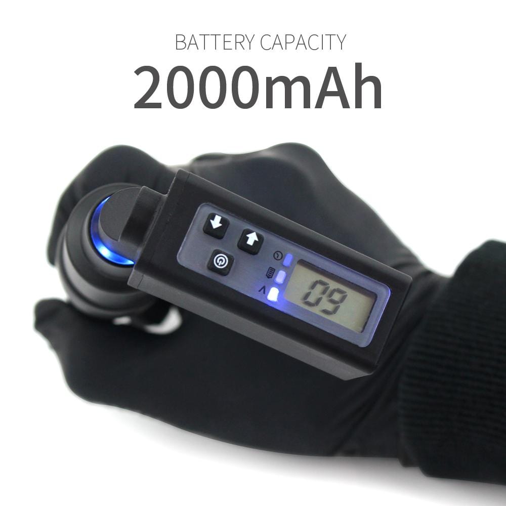 DISCOVER DEVICE® Wireless Tattoo Power Supply 2000mAh Thunder V3