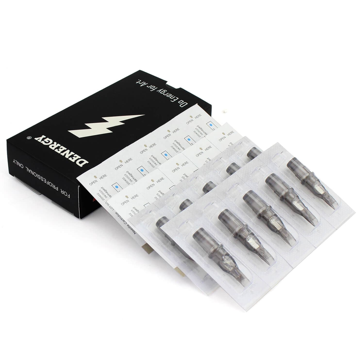 Denergy® PMU SMP 0.20mm Tattoo Needle Cartridge 0603RL