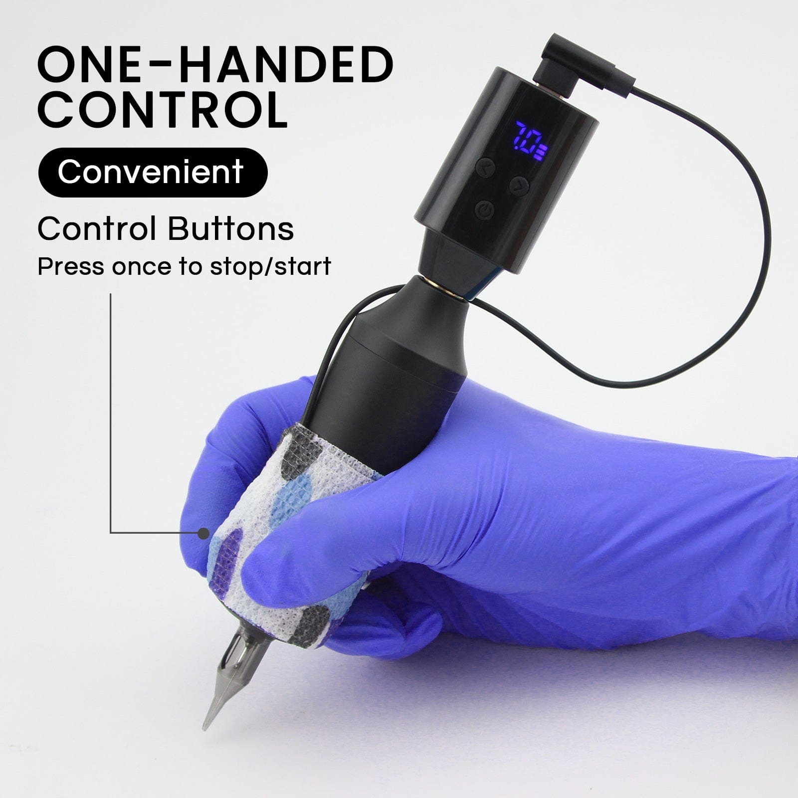 DISCOVER DEVICE® 4.5mm Stroke NM3 Tattoo Machine Kit