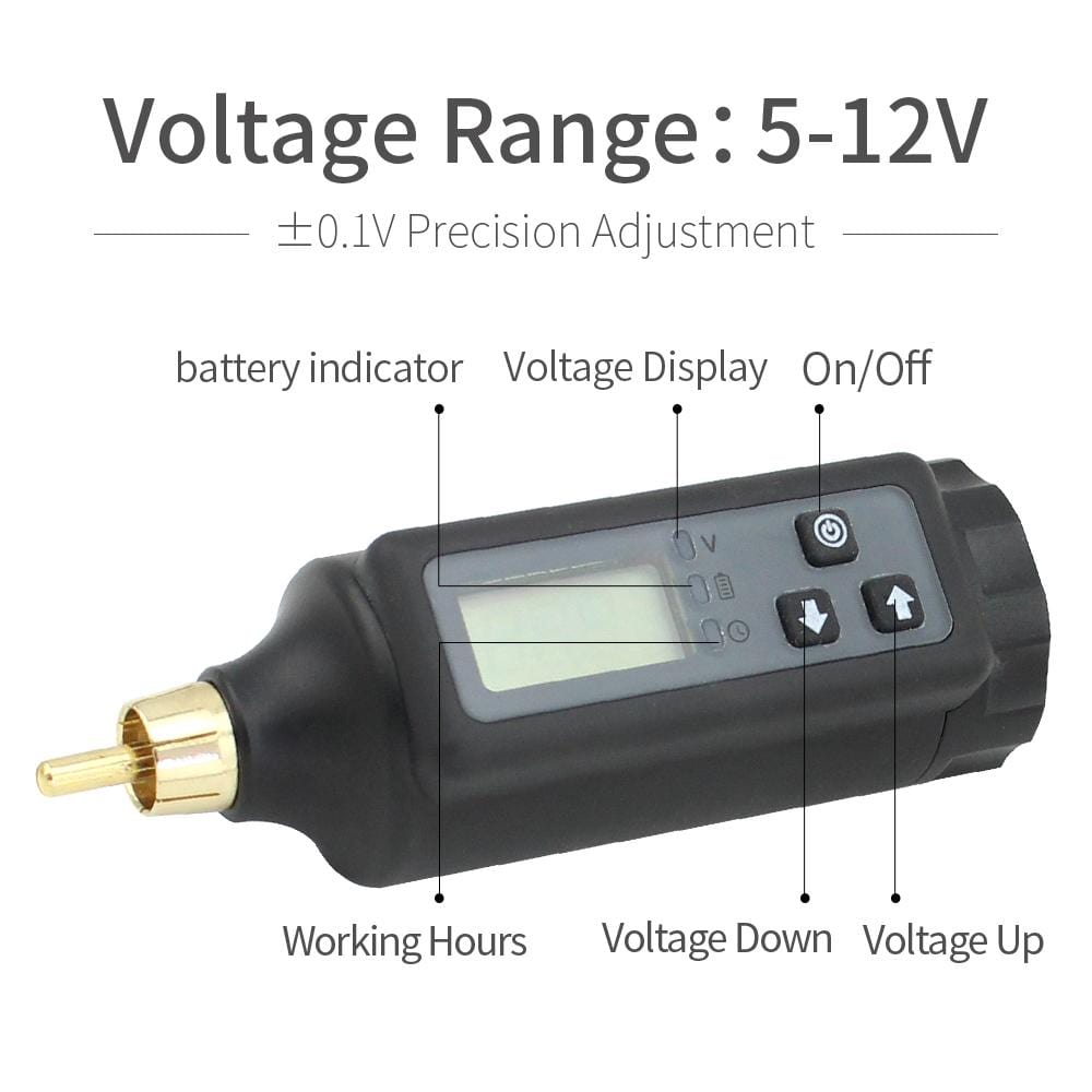 DISCOVER DEVICE® Wireless Tattoo Battery 2000mAh V4
